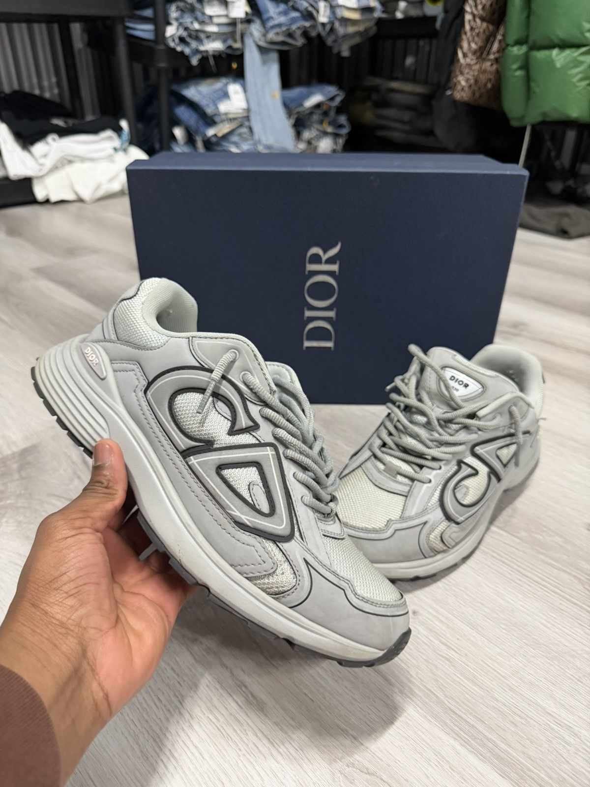 Dior Dior B30 Grey Size US 9 / EU 42 - 1 Thumbnail