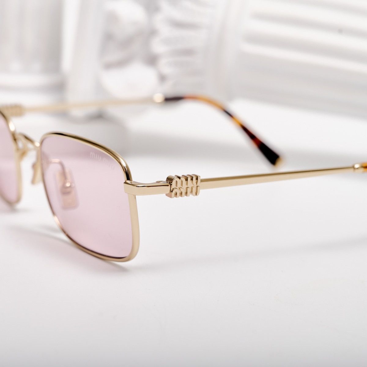 Miu Miu MIU MIU 0MU A53S ZVN4I0 SUNGLASSES Size ONE SIZE - 3 Thumbnail