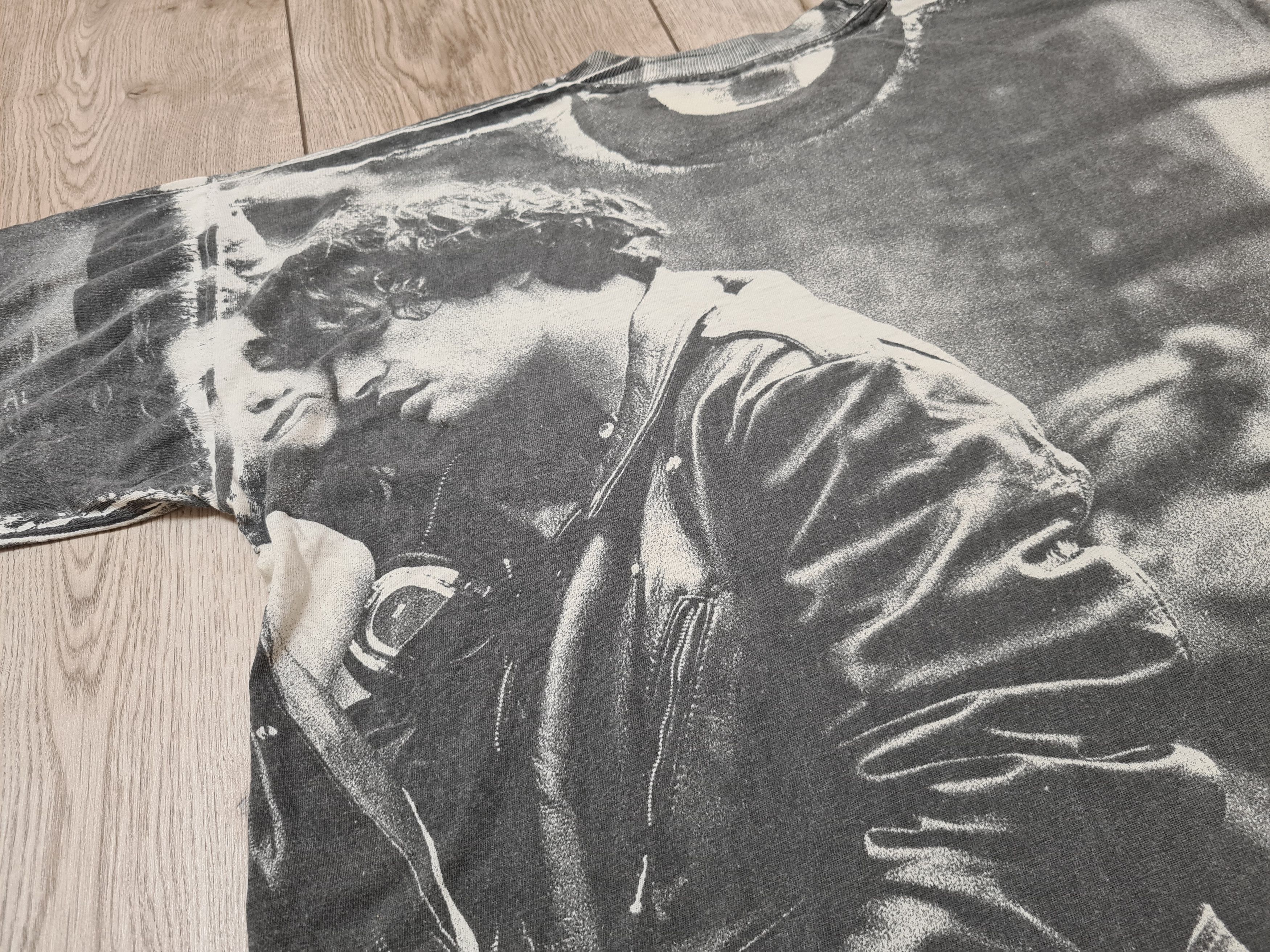 Vintage JIM MORRISON SHIRT 80s 90s RETRO RARE THE DOORS T-SHIRT Size US L / EU 52-54 / 3 - 4 Thumbnail