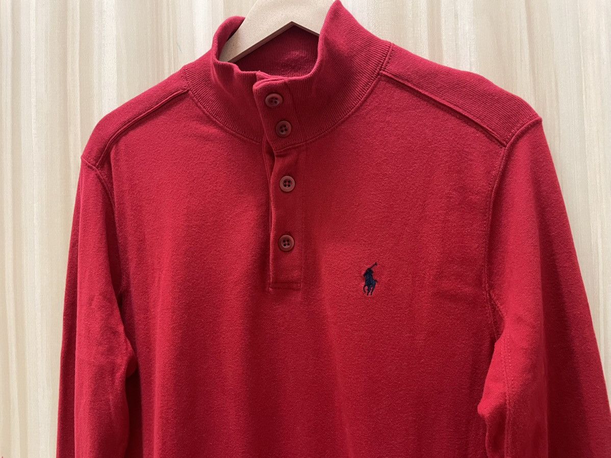 Polo Ralph Lauren Polo Ralph Lauren Half Button Sweater Size US S / EU 44-46 / 1 - 2 Thumbnail