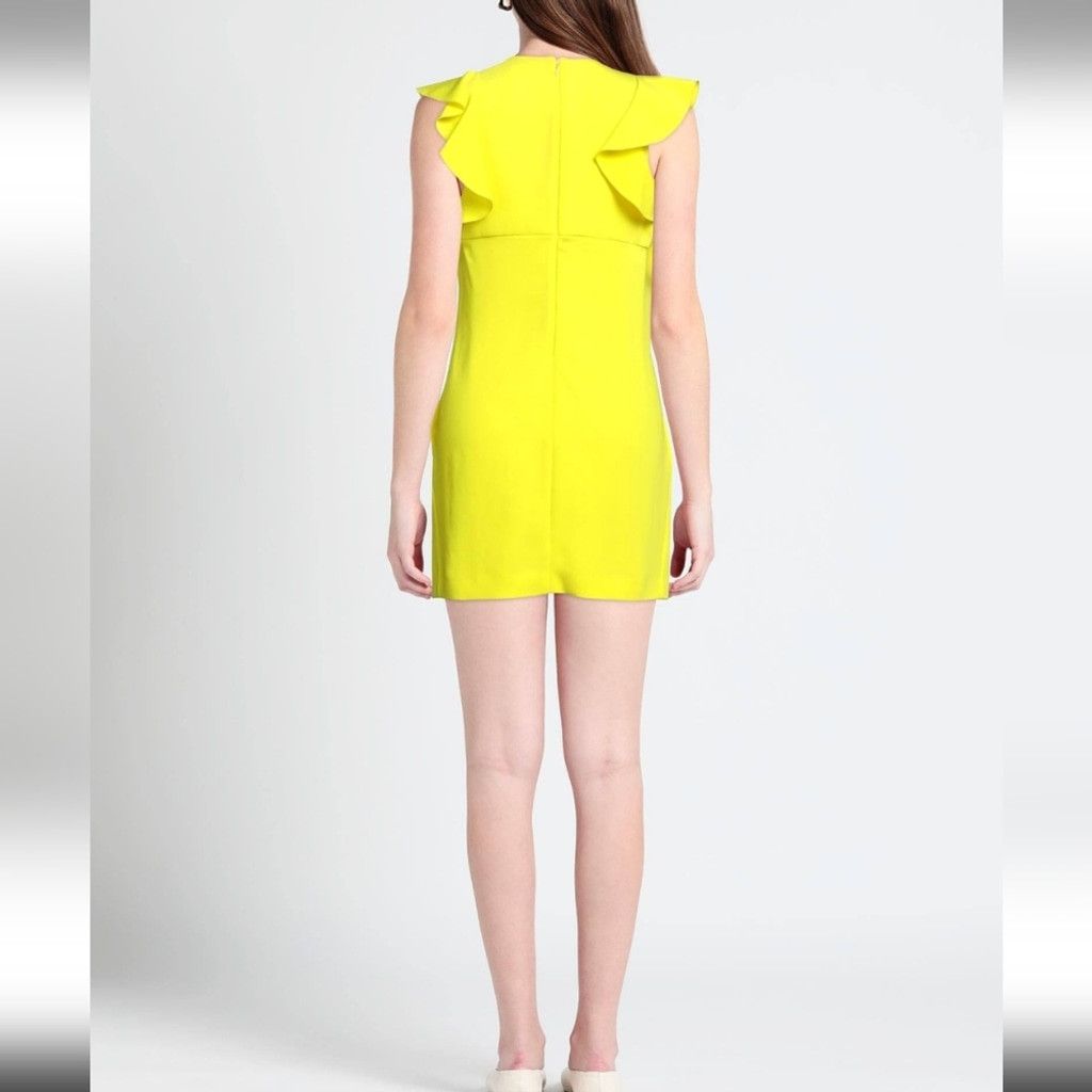 Dsquared2 DSQUARED Acid Green Dress With Pockets Size M / US 6-8 / IT 42-44 - 2 Thumbnail