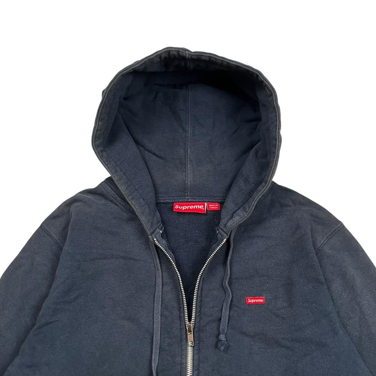 Supreme Supreme Box Logo Small Zip Up Hoodie Size US M / EU 48-50 / 2 - 3 Thumbnail