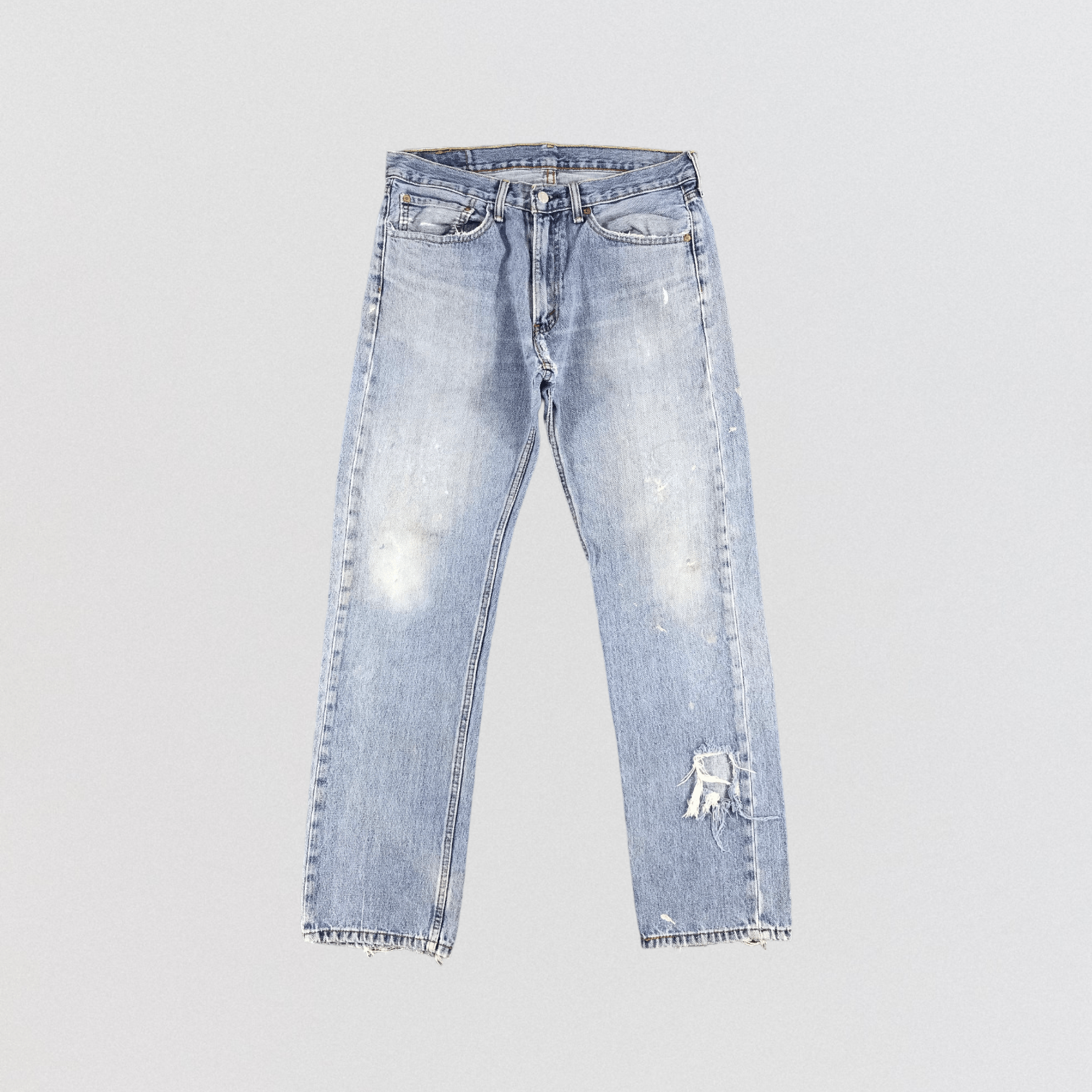 Levi's × Vintage Vintage Blue Wash Levis 505 Jeans-JM1832 Size US 35 - 1 Thumbnail