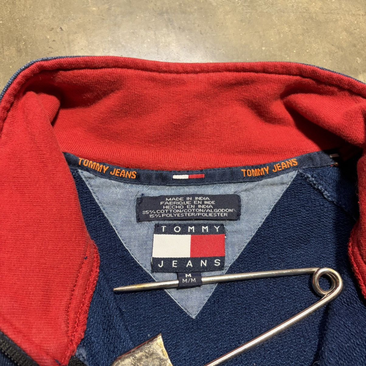 Tommy Jeans Vintage Tommy Jeans Hilfiger Denim Track Jacket Zip Up Y2K Size US M / EU 48-50 / 2 - 8 Thumbnail