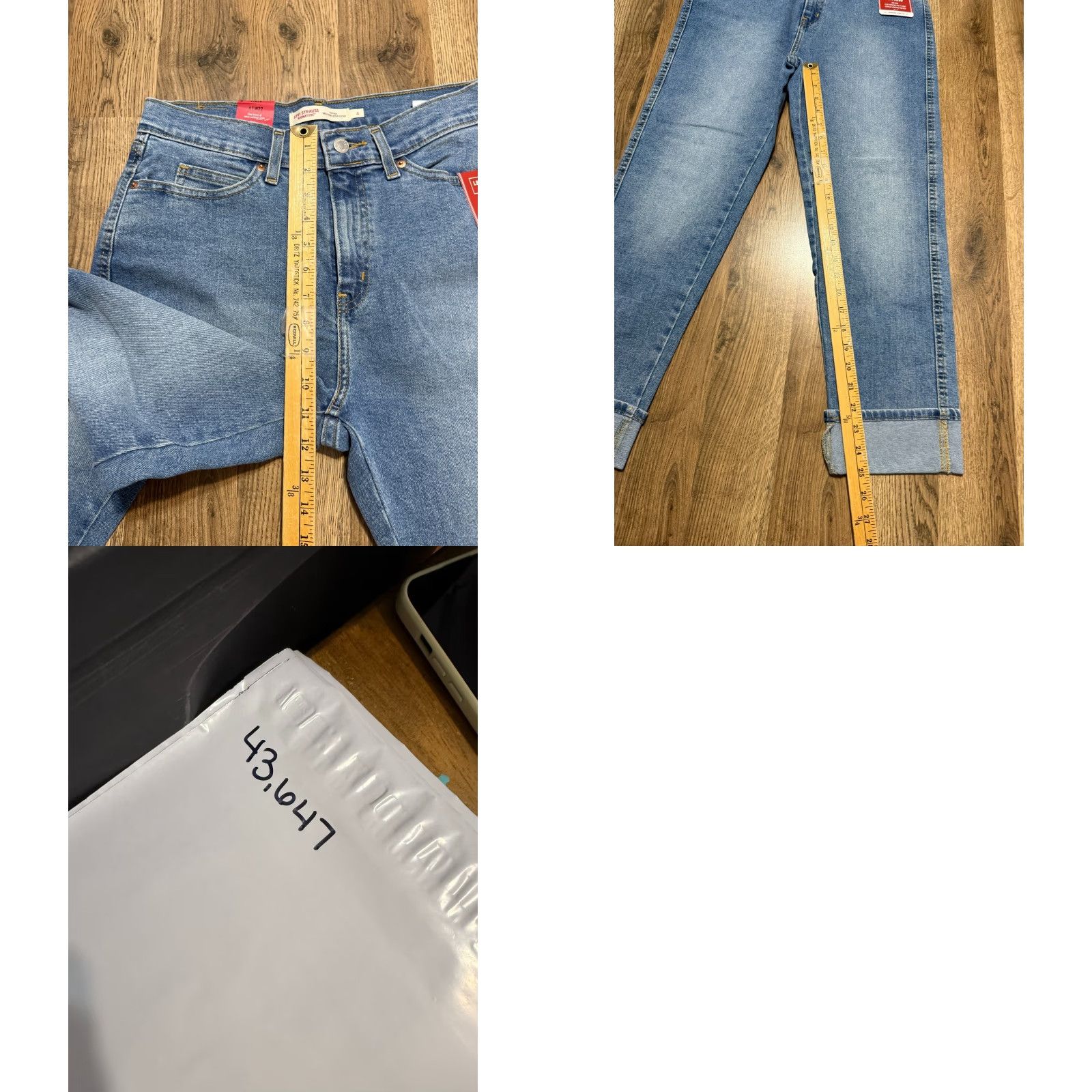Levi's VINTAGE Levi's Jeans Women's Size 4 Blue Denim Mid Rise Boyfriend NWT Regular 5-Pocket Design Mens Girls Size 27" / US 4 / IT 40 - 9 Thumbnail