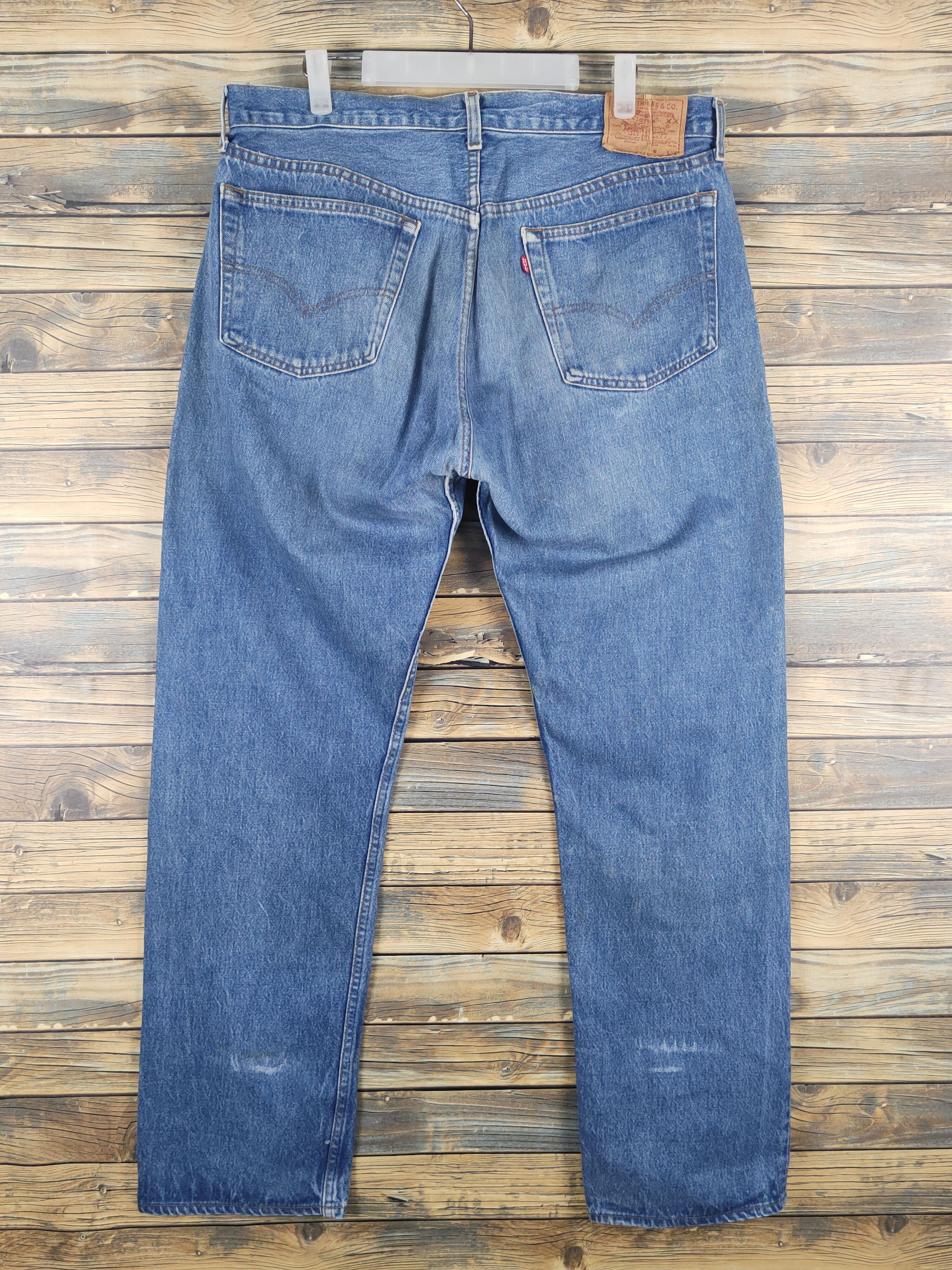 Levi's Levi's vintage Blue Distressed Ripped denim Jeans #W1324 Size US 37 - 9 Thumbnail
