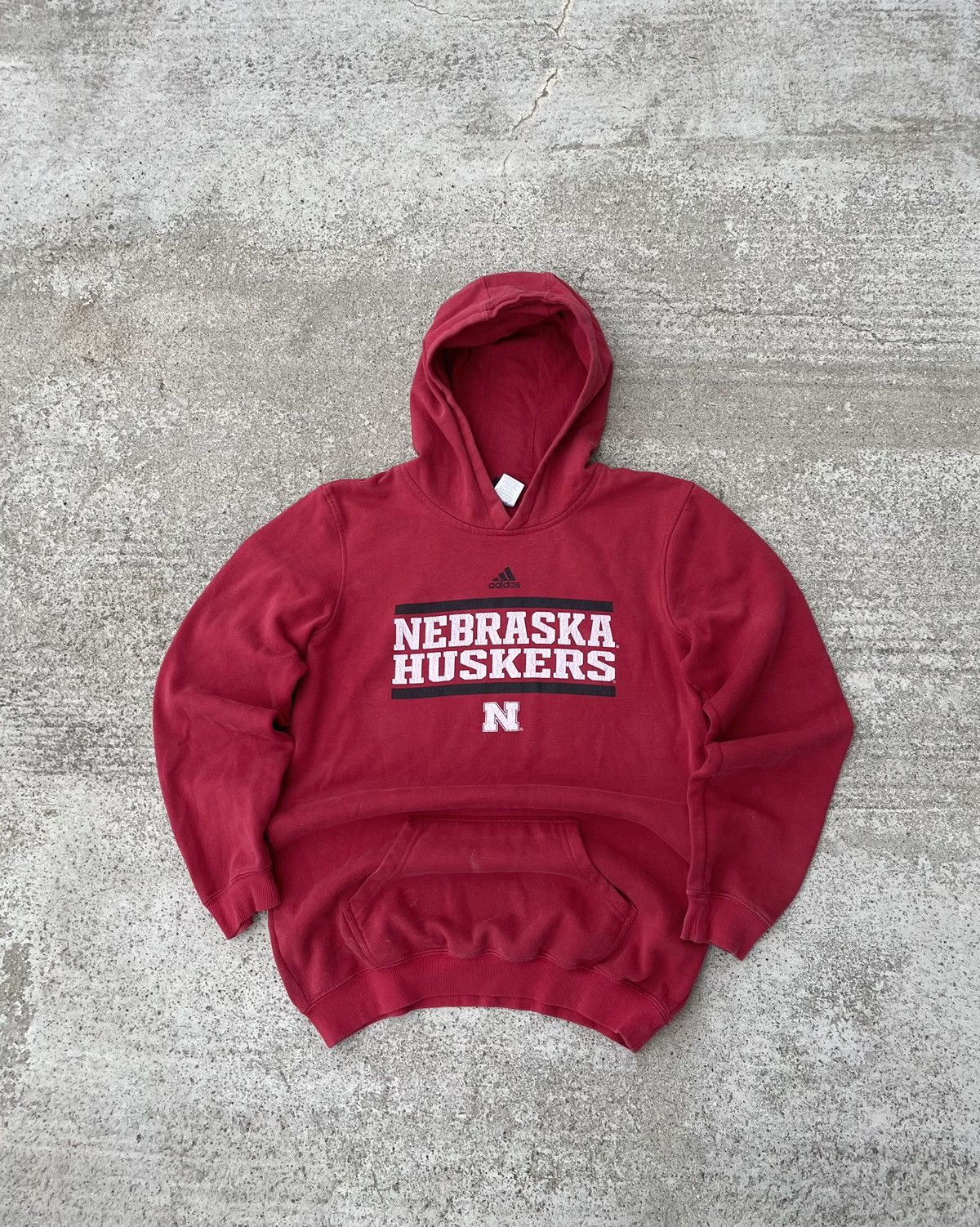 Adidas Adidas vintage hoodie Size US XL / EU 56 / 4 - 3 Thumbnail