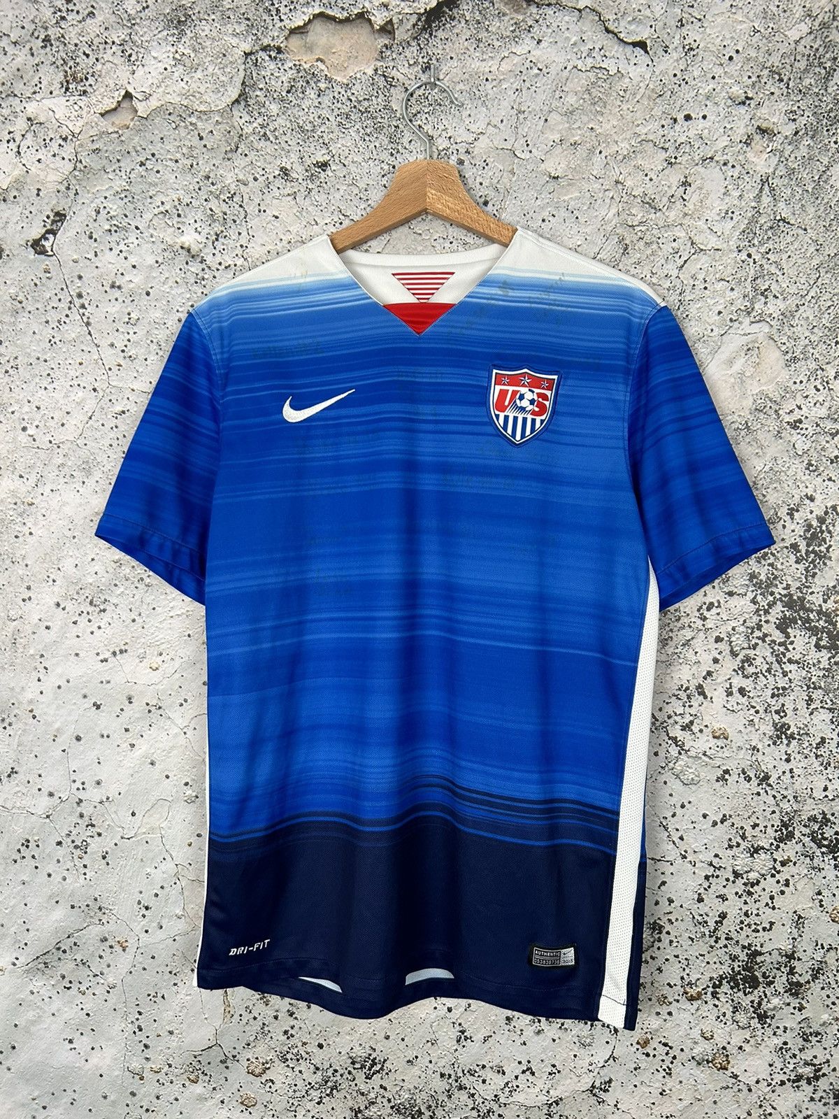 Nike Nike USA Soccer Jersey Football World Cup Vintage Hype Size US M / EU 48-50 / 2 - 1 Thumbnail