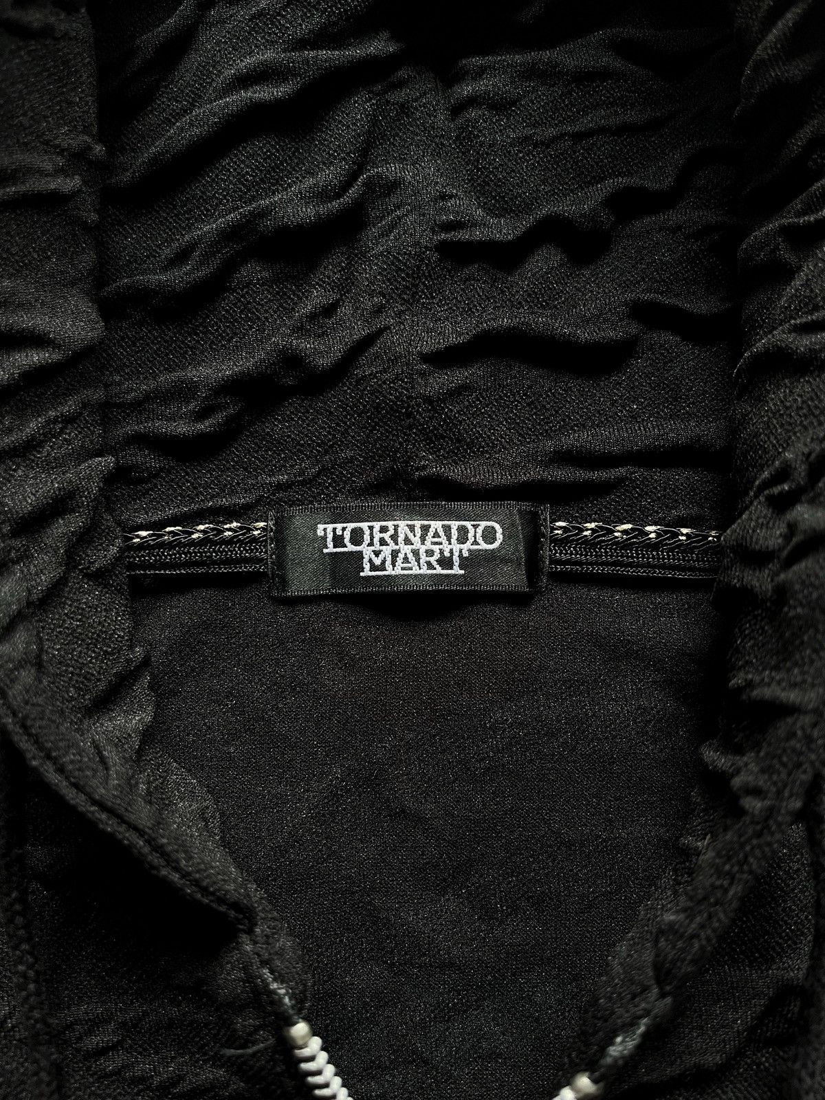 Tornado Mart Tornado Mart Textured Zip Hoodie Lgb Style Size US S / EU 44-46 / 1 - 7 Thumbnail