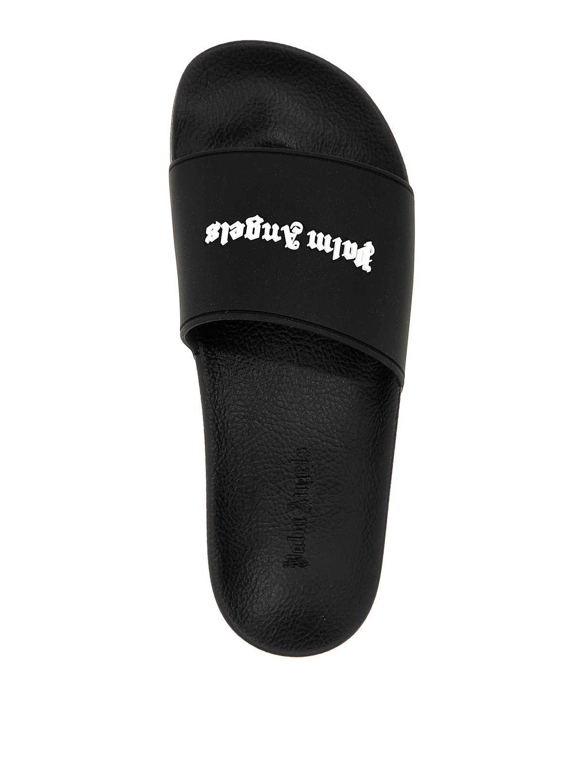 Palm Angels o1y1125 Slippers in Black Size US 6 / IT 36 - 4 Thumbnail