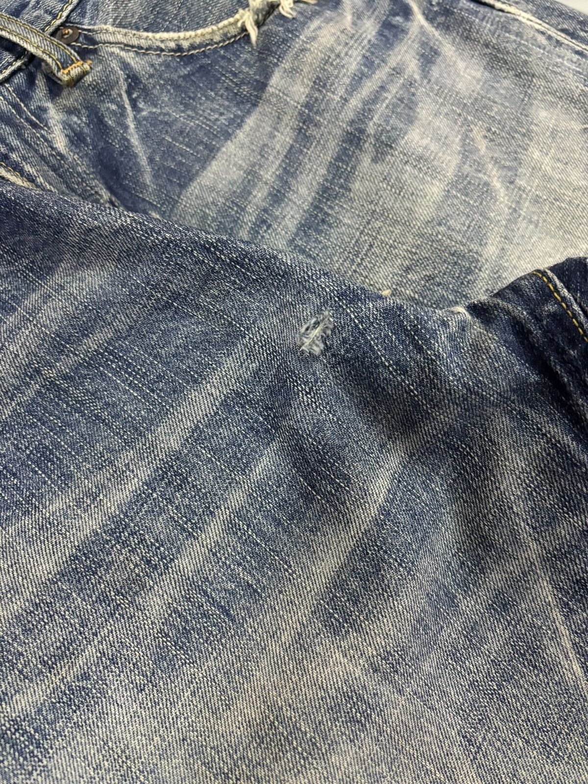 Levi's 90s Grunge Levis Lot 503 Thunder Clawmark Faded Jeans Size US 29 - 13 Thumbnail