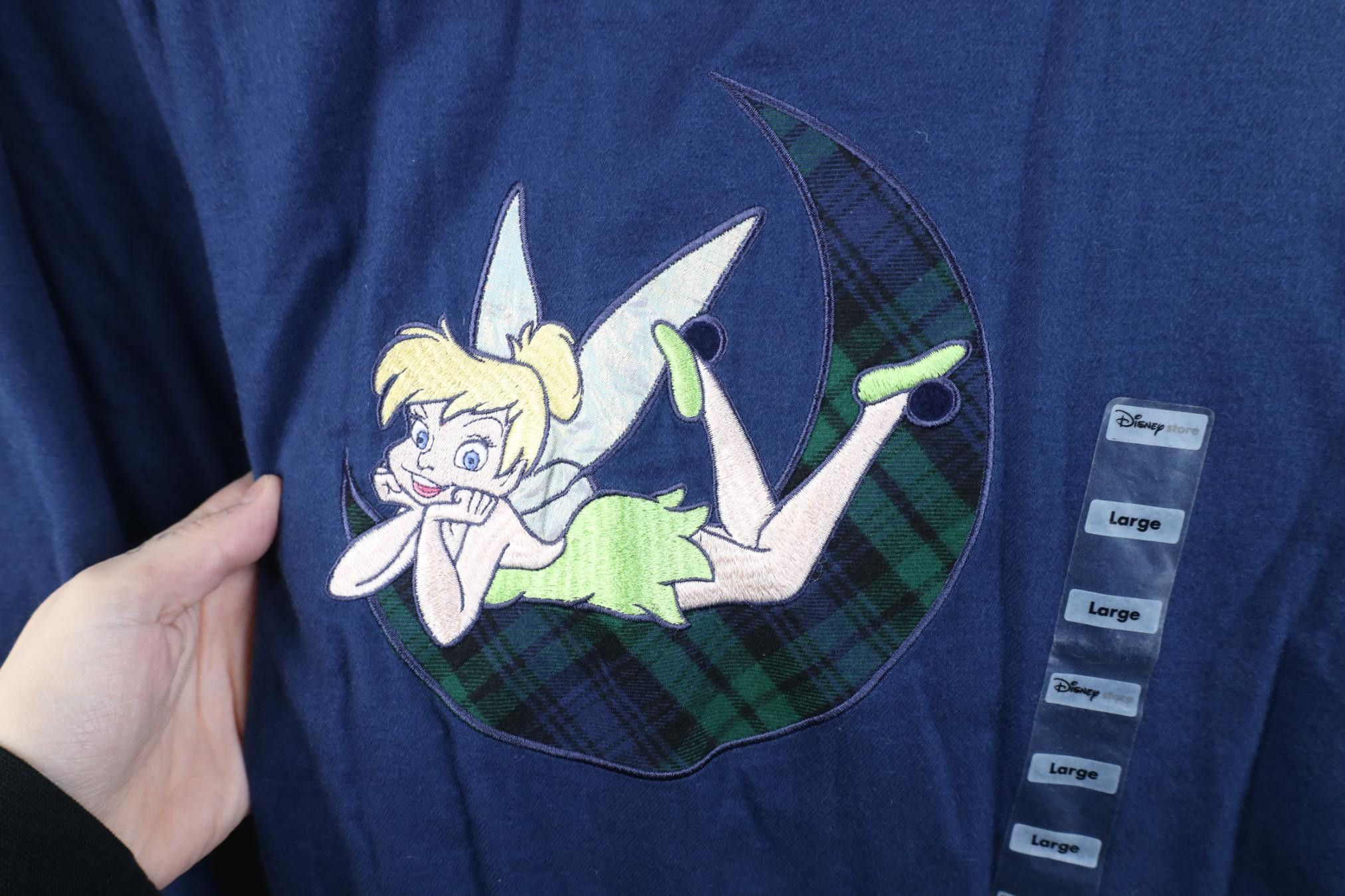 Disney Deadstock Vintage 90s Disney Peter Pan Flannel Night Shirt Size L / US 10 / IT 46 - 5 Thumbnail
