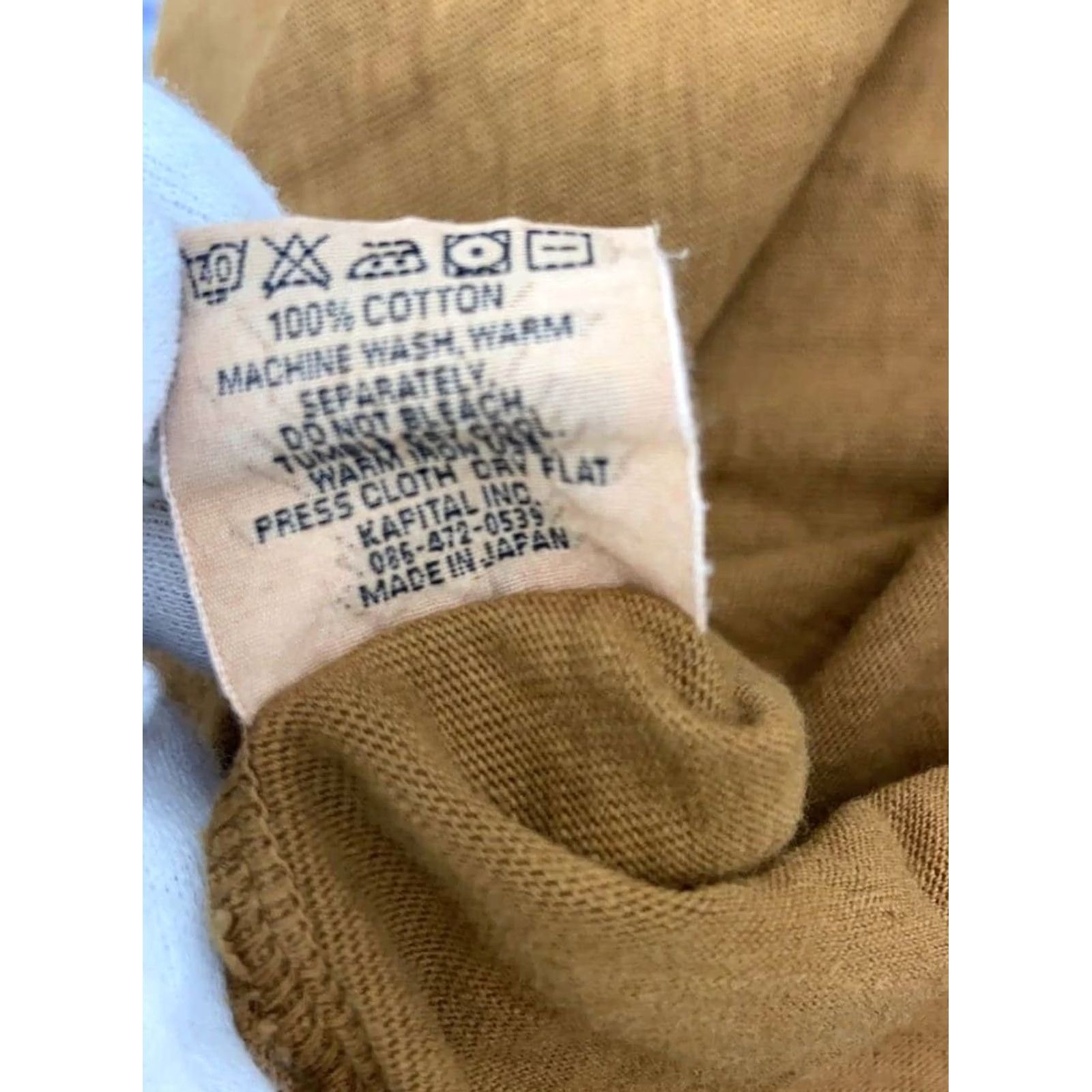 Kapital KAPITAL T-Shirt Shirt Women Long-Sleeve Cotton Yellow Solid Casual USED Size S Ladies Regular Fit Womens XS? Size S / US 4 / IT 40 - 6 Thumbnail