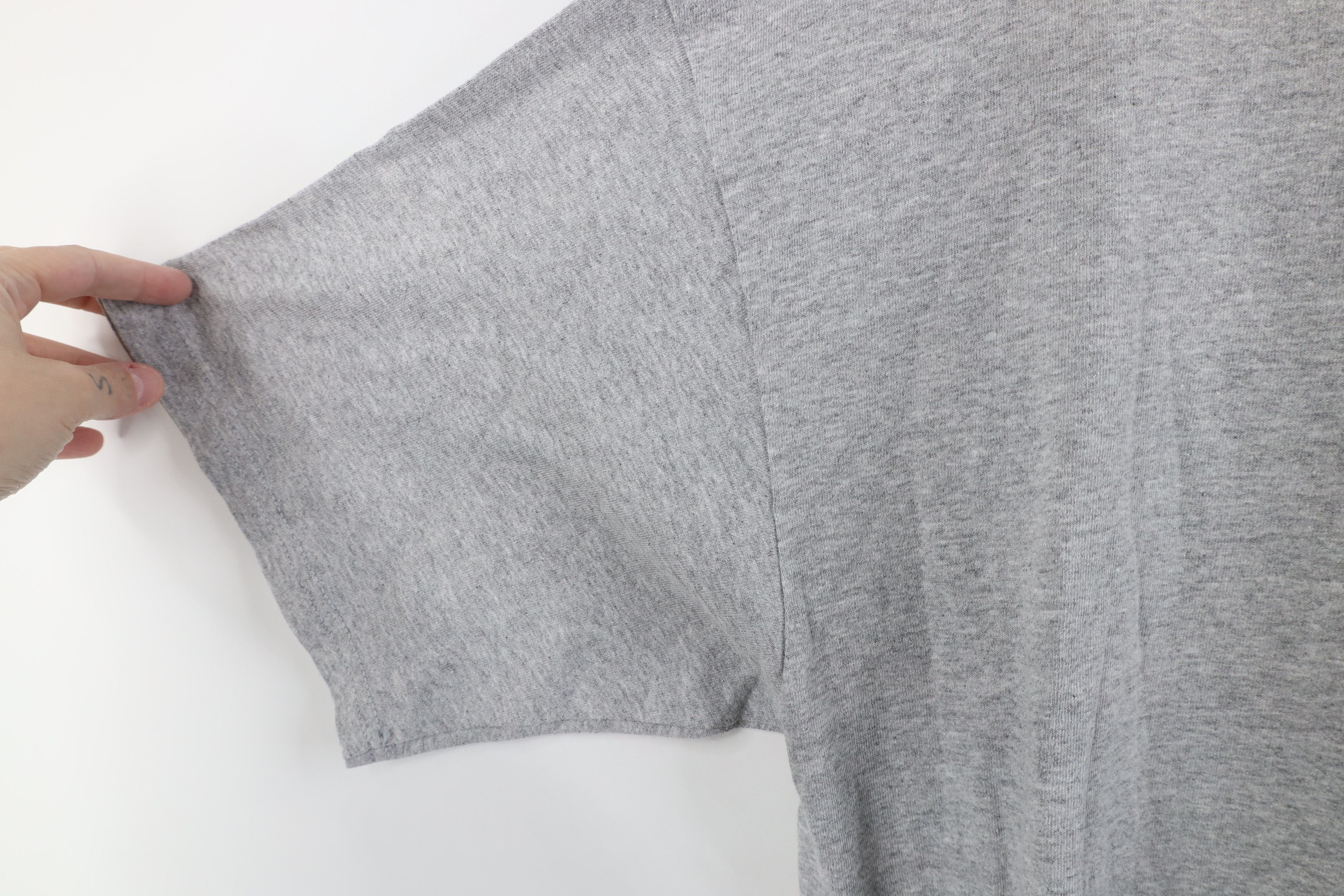 Ralph Lauren × Vintage Vintage 90s Chaps Ralph Lauren USA Flag Pocket T-Shirt Gray Size US XL / EU 56 / 4 - 8 Thumbnail