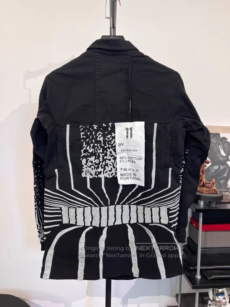 Other Boris Bidjan Saberi 11by bbs S1B embroidered utility shirt Size S / US 4 / IT 40 - 1 Thumbnail