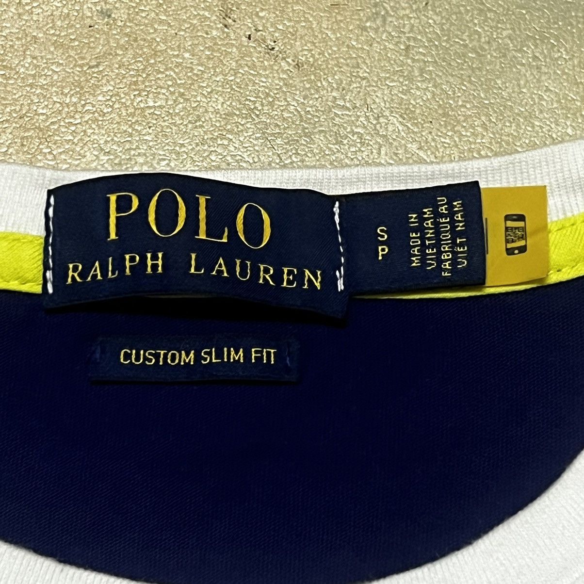 Polo Ralph Lauren × Ralph Lauren Polo Ralph Lauren Big Logo Colour Block T Shirt Size US S / EU 44-46 / 1 - 8 Thumbnail
