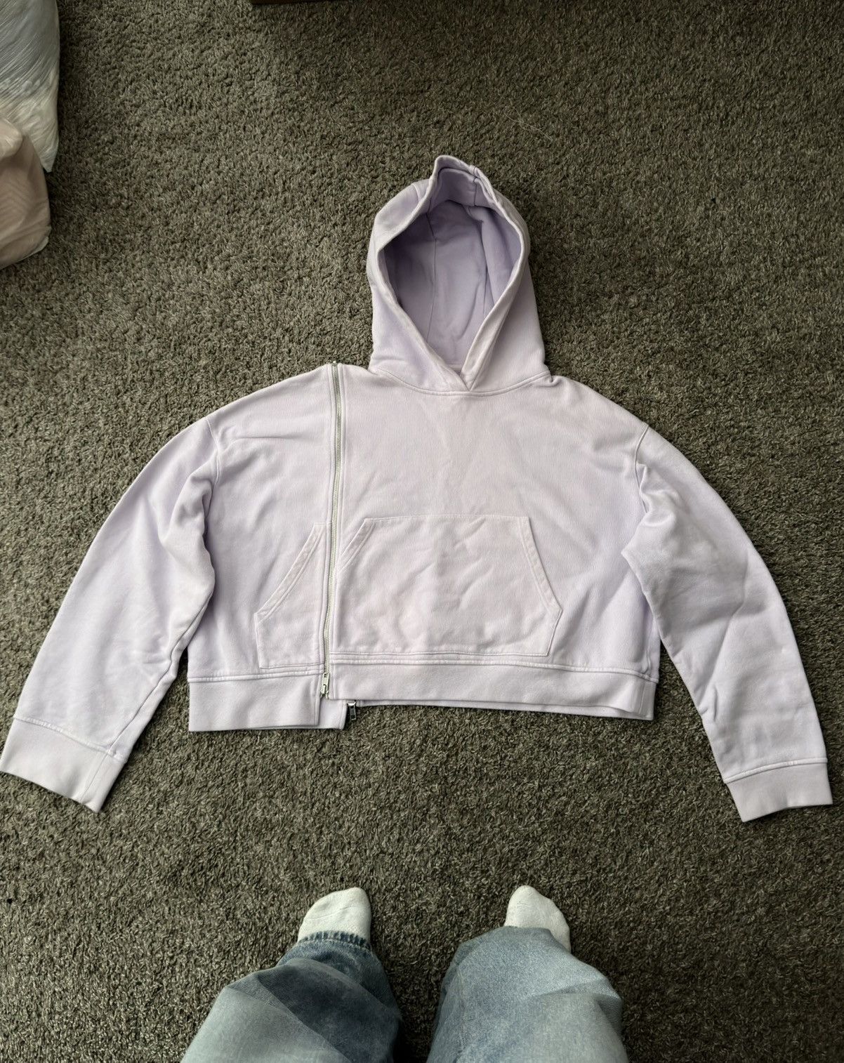 Maison Margiela Maison Margiela Asymmetrical Zip Hoodie Size US M / EU 48-50 / 2 - 1 Thumbnail