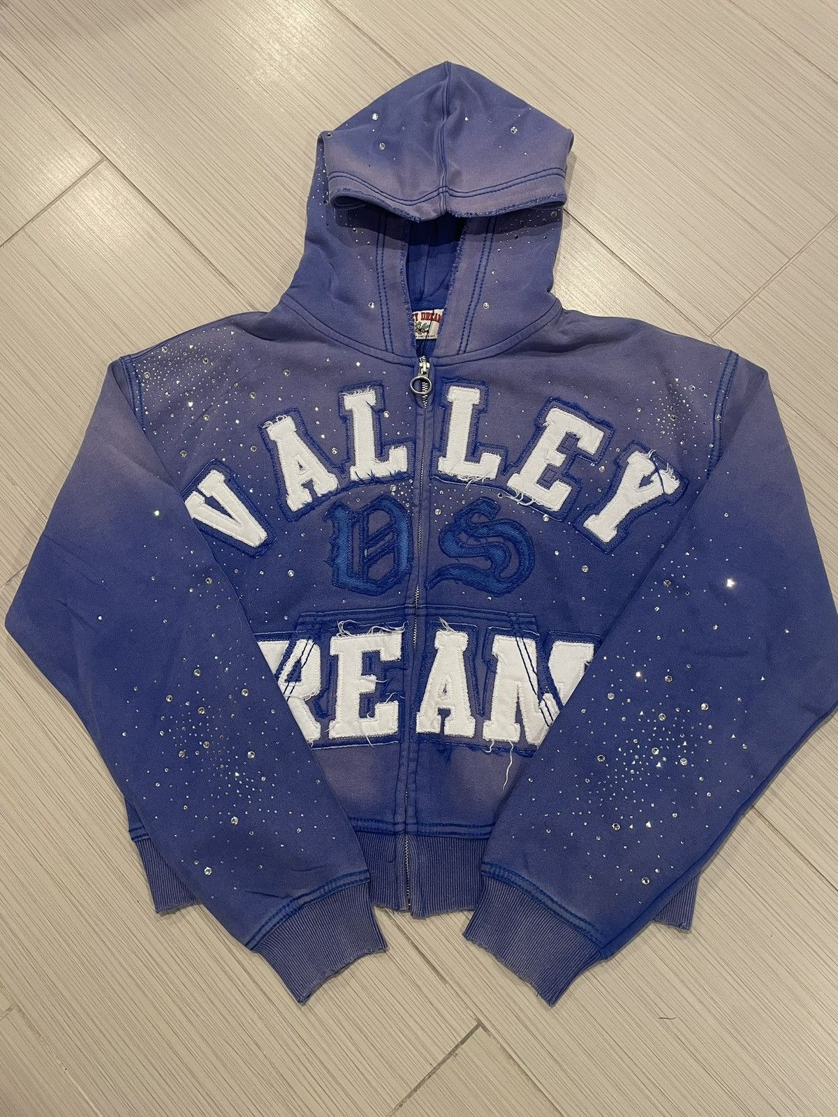 Vale VALE Lives Forever “Crest” Zip Up Hoodie | Grailed