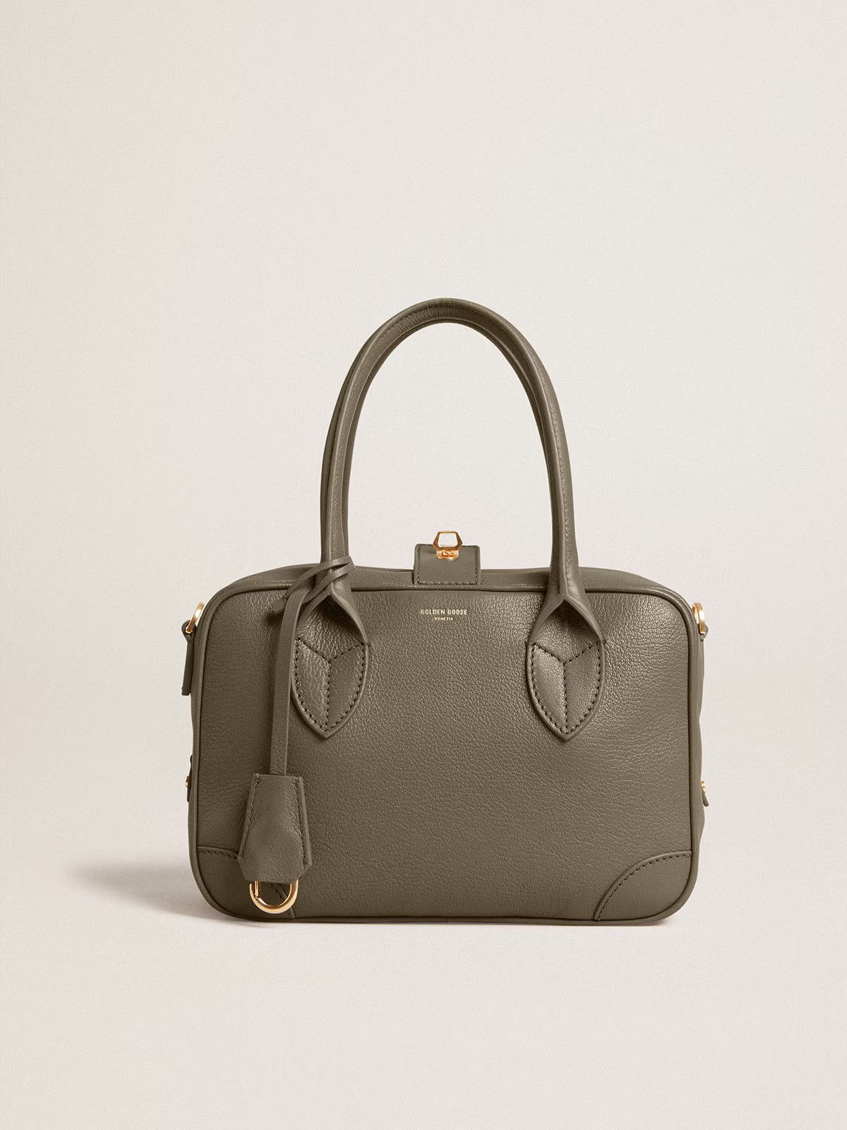 Golden Goose o1s22i1n1224 Size: OS / Leather Vita Handbag in Sage Green Size ONE SIZE - 1 Thumbnail