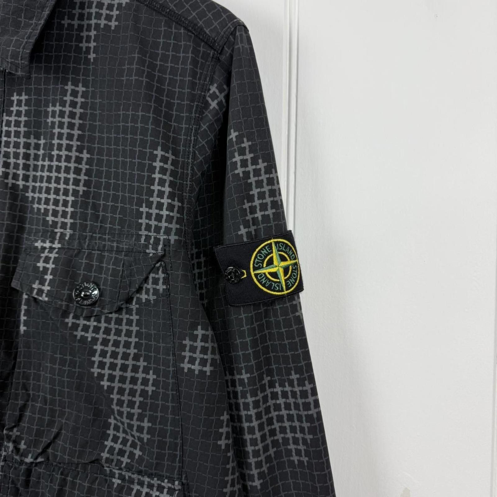 Stone Island Stone Island Grid Check Camo Shirt Size US M / EU 48-50 / 2 - 3 Thumbnail