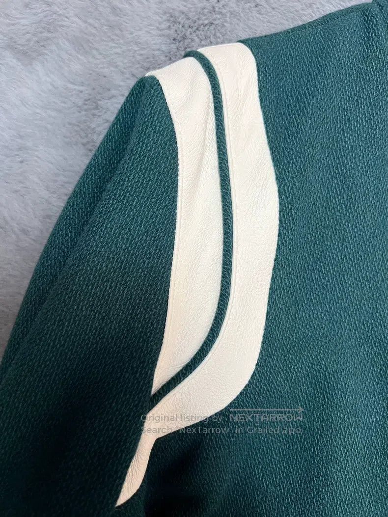 Other Saint Laurent Paris Sheepskin Patchwork Wool Baseball Jack Size US M / EU 48-50 / 2 - 4 Thumbnail