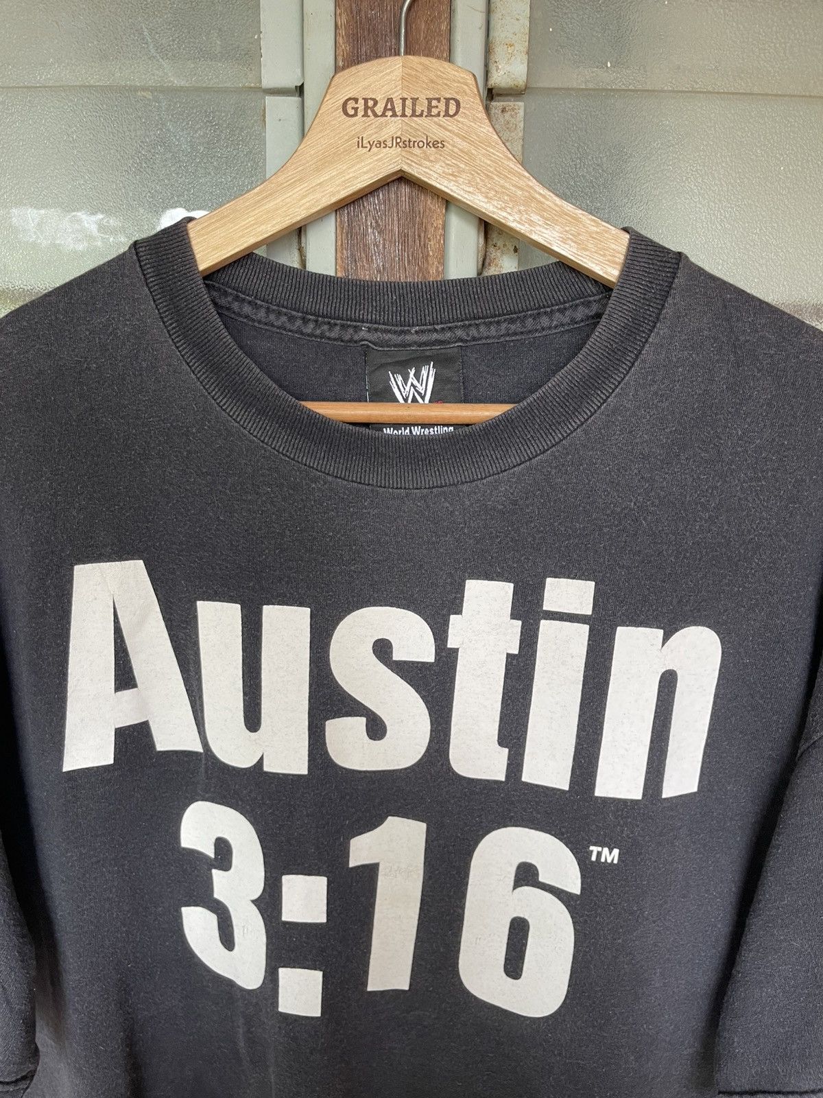 WWE Vintage Stone Cold Austin 3 : 16 Skull Shirt Tee Size US XL / EU 56 / 4 - 4 Thumbnail
