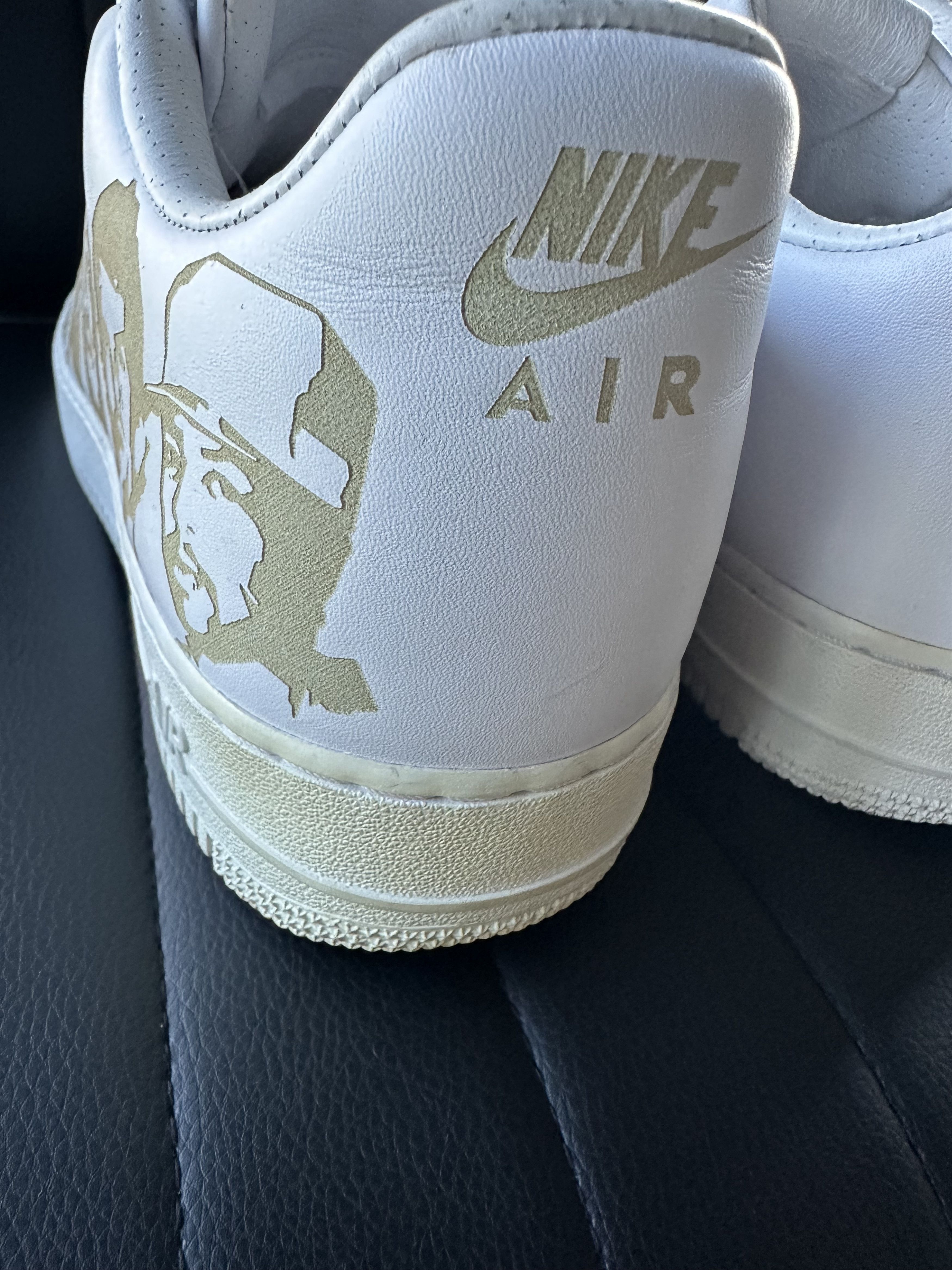 Nike PRE OWNED NIKE AIR FORCE 1 LOW '07 PRM "PLAYERS" Size US 11 / EU 44 - 9 Thumbnail