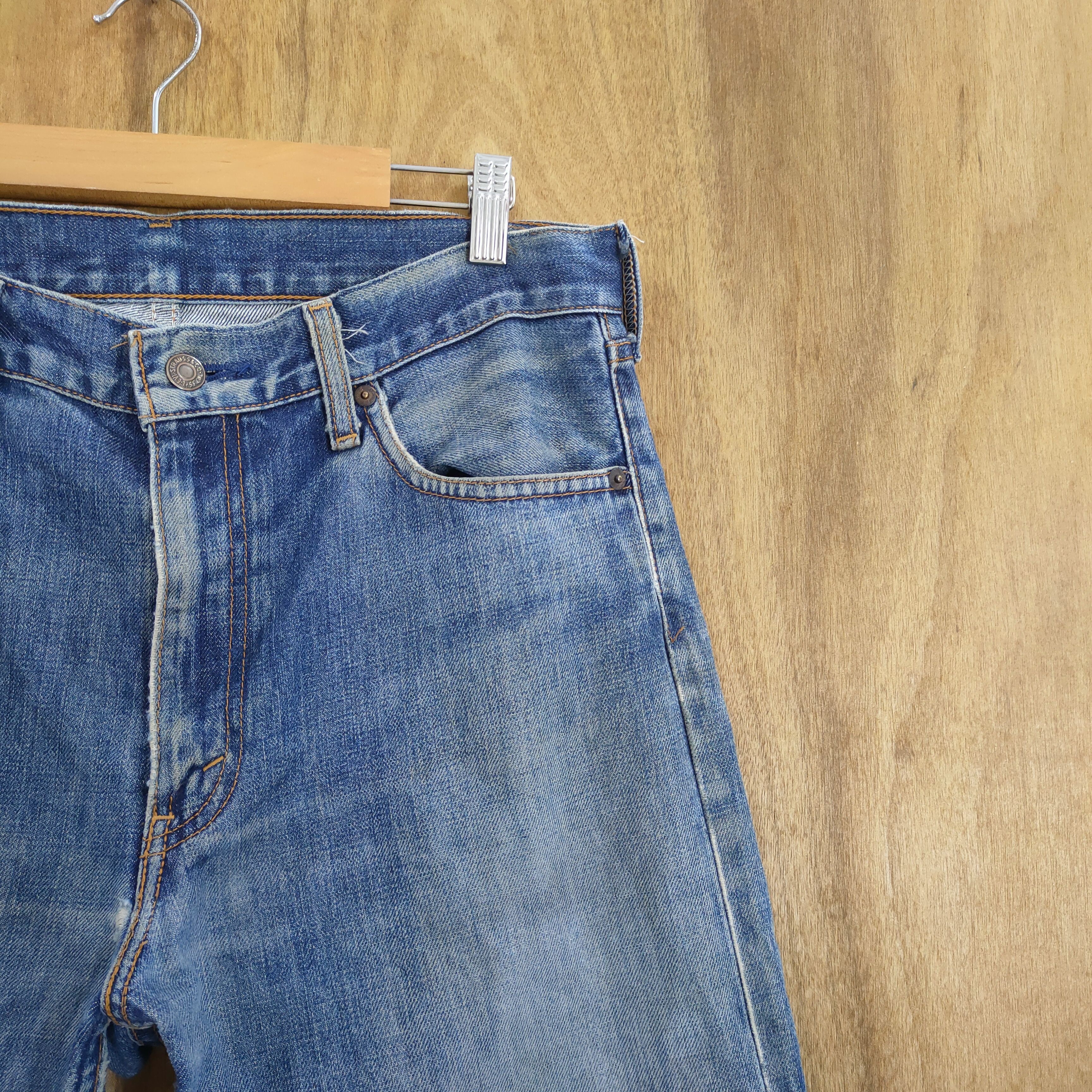 Levi's Vintage Clothing W32 VINTAGE LEVI'S 505 DISTRESSED JEANS PANTS Size US 32 / EU 48 - 5 Thumbnail