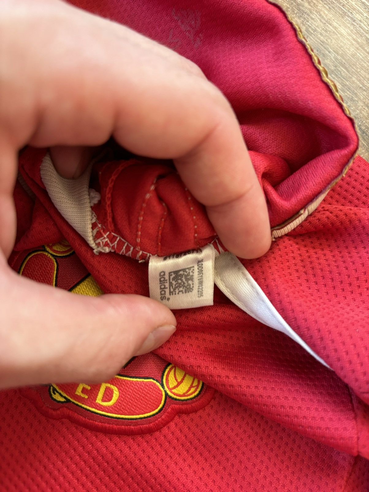Adidas Manchester United 2021/2022 Adidas Home Football Shirt Size US XL / EU 56 / 4 - 4 Thumbnail