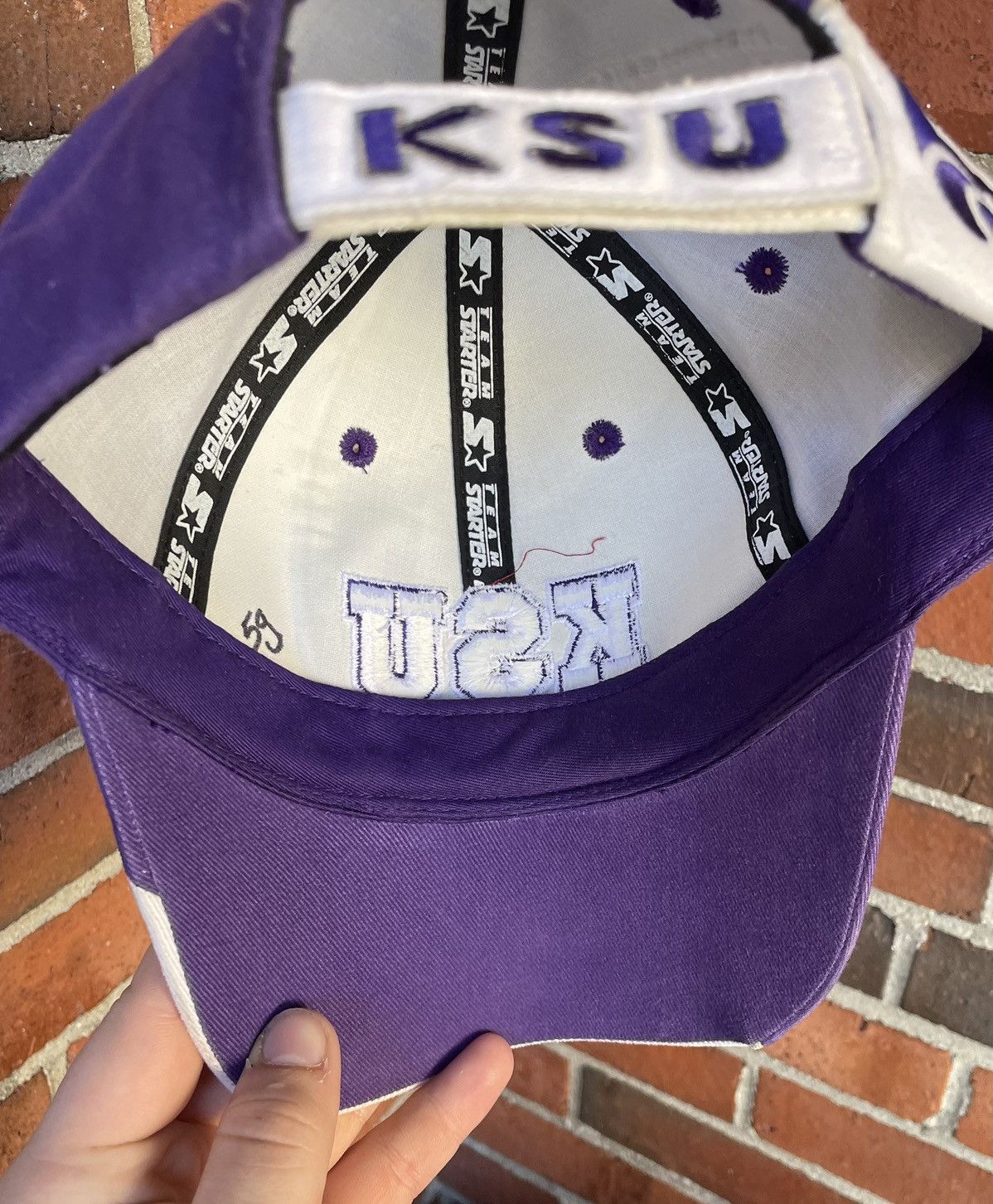 Starter VTG team starter Kansas State University wildcats strapback Size ONE SIZE - 10 Thumbnail