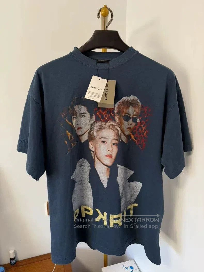 Balenciaga Balenciaga 25FW Fanclub Short Sleeve Tee. Size US XXL / EU 58 / 5 - 1 Thumbnail