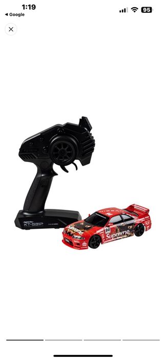 Supreme Supreme®/Kyosho Mini-Z Nissan Skyline Nismo R33 RC Readyset ...