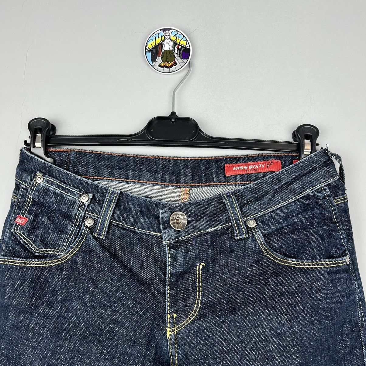 Miss Sixty Miss sixty Denim Pants Jeans Avant-garde Y2K Style Size 29" - 3 Thumbnail