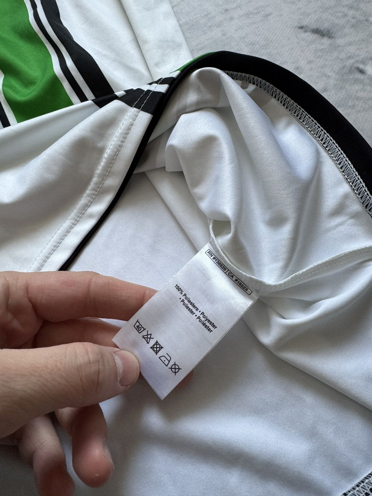Kappa × Vintage Postbank Kappa jersey vintage white tee Size US L / EU 52-54 / 3 - 7 Thumbnail