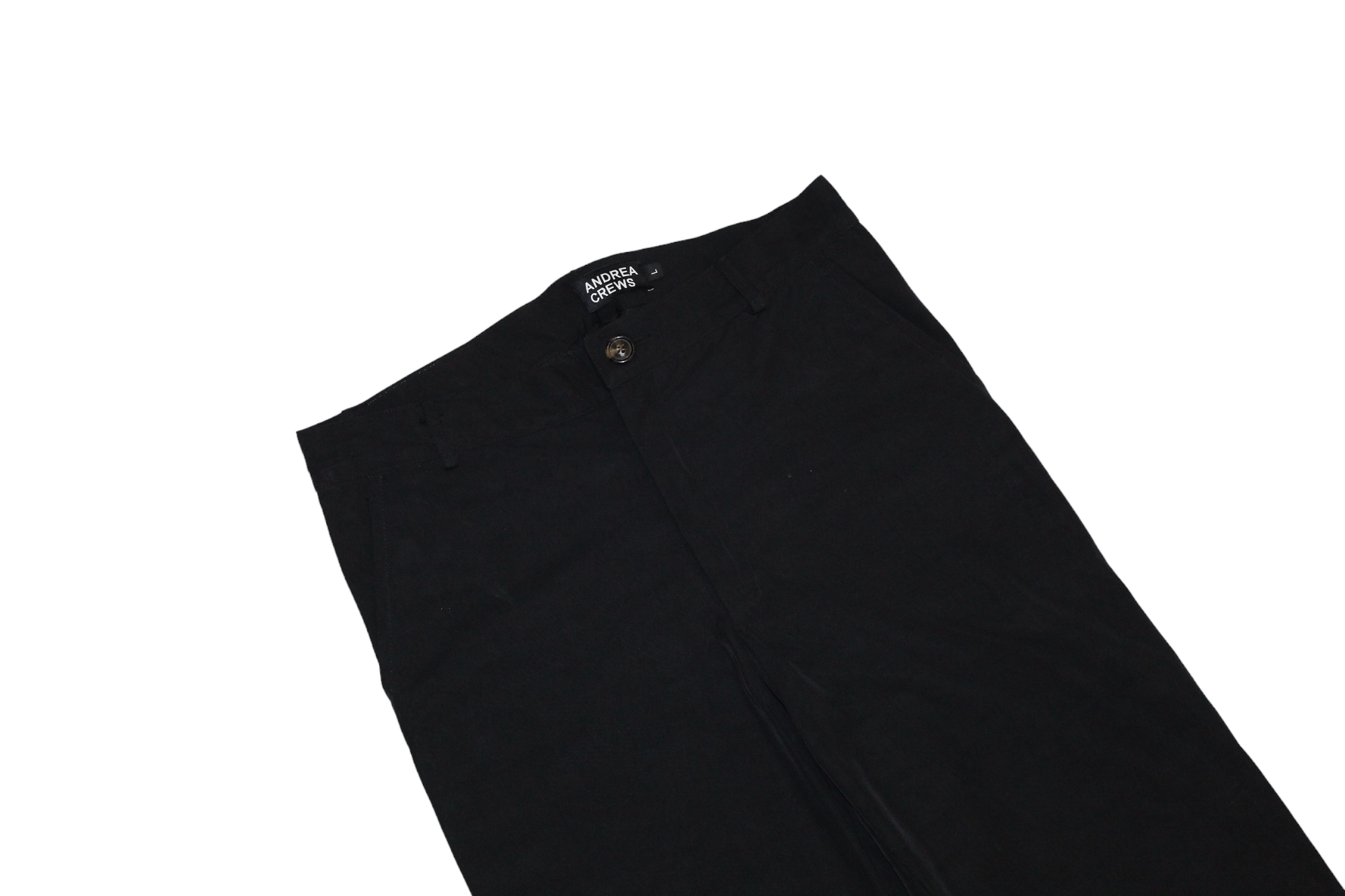 Andrea Crews Andrea Crews 100% Polyamide Logo Taped Pants Size US 31 - 8 Thumbnail
