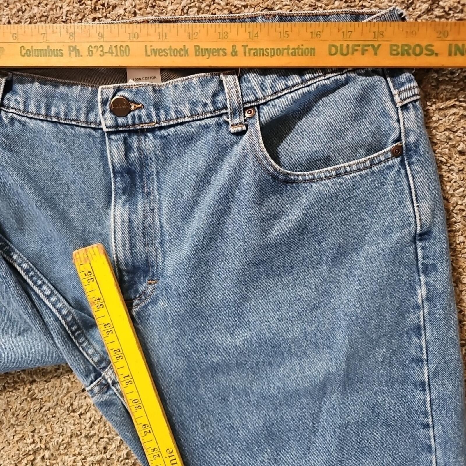 L.L. Bean L.L. Bean Standard Fit 38x32 Jeans Size US 38 / EU 54 - 3 Thumbnail