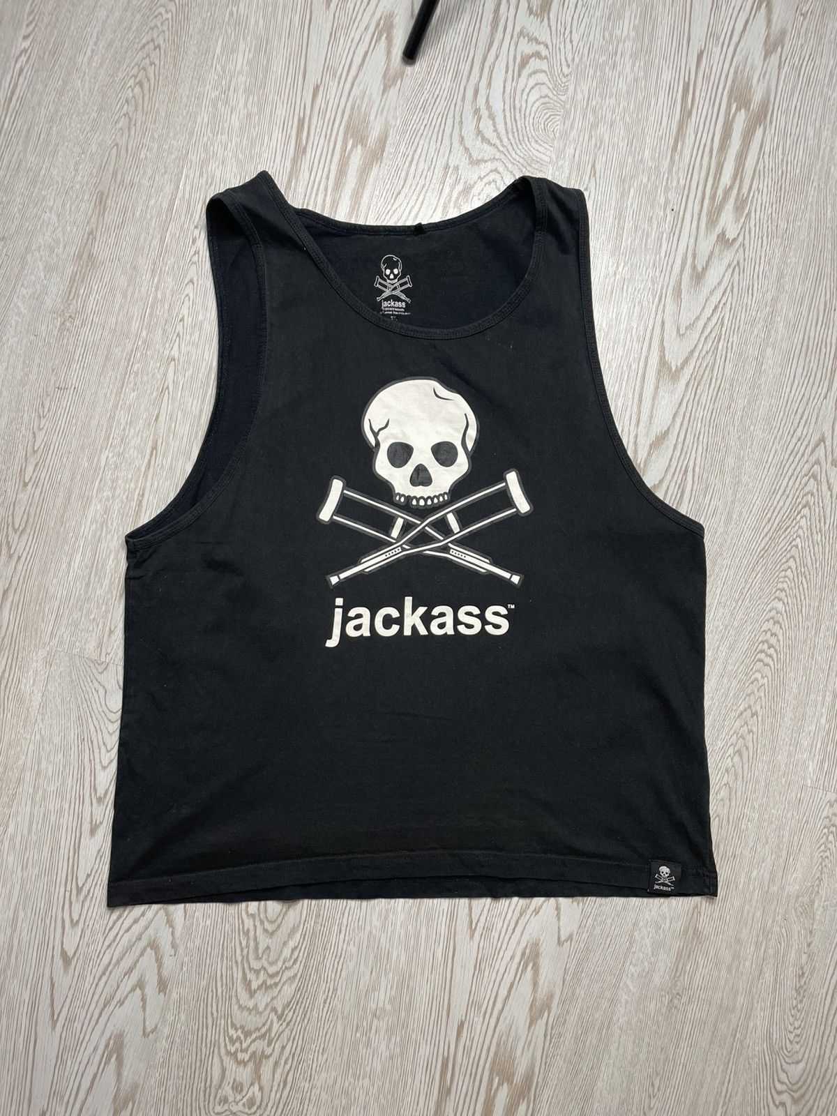 Mtv Vintage 2013 Jackass MTV Network Movie Sleeveles size XL Size US XL / EU 56 / 4 - 1 Thumbnail