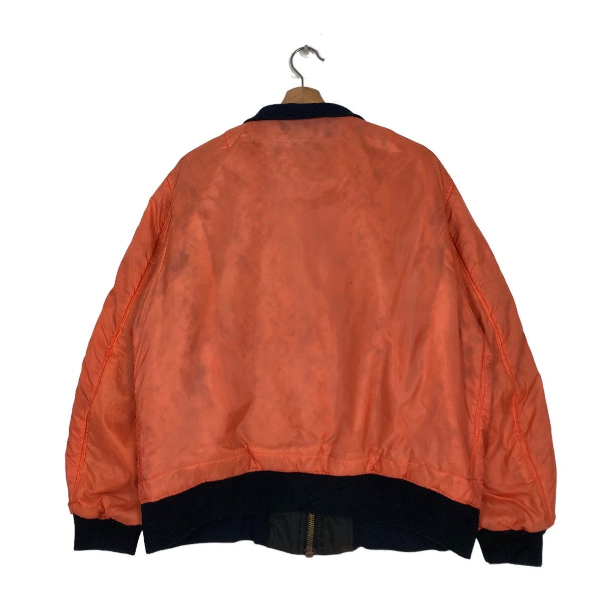 Japanese Brand 🔥90s RIOT RIOT REVERSIBLE BOMBER JACKET USS MIDWAY MILITARY Size US M / EU 48-50 / 2 - 13 Thumbnail
