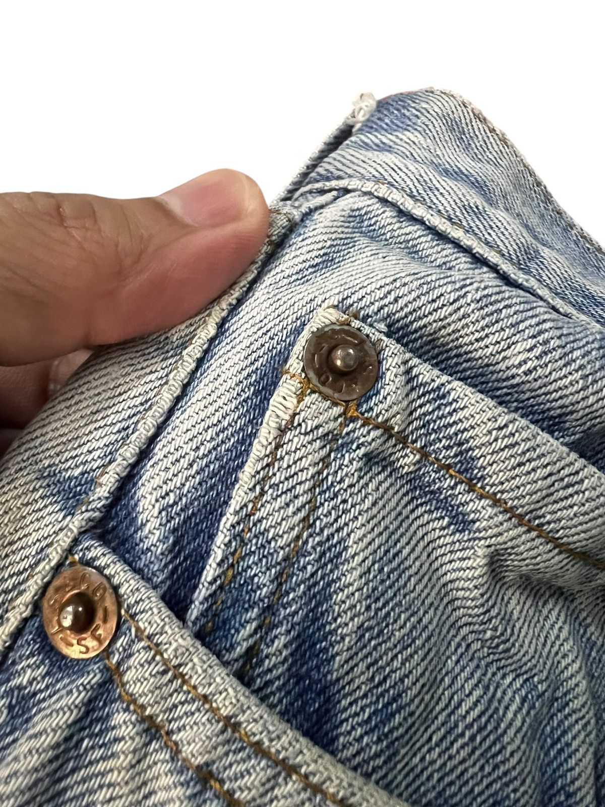 Levi's 80’s Levis 501 Distress Faded Jean Size US 26 / EU 42 - 10 Thumbnail