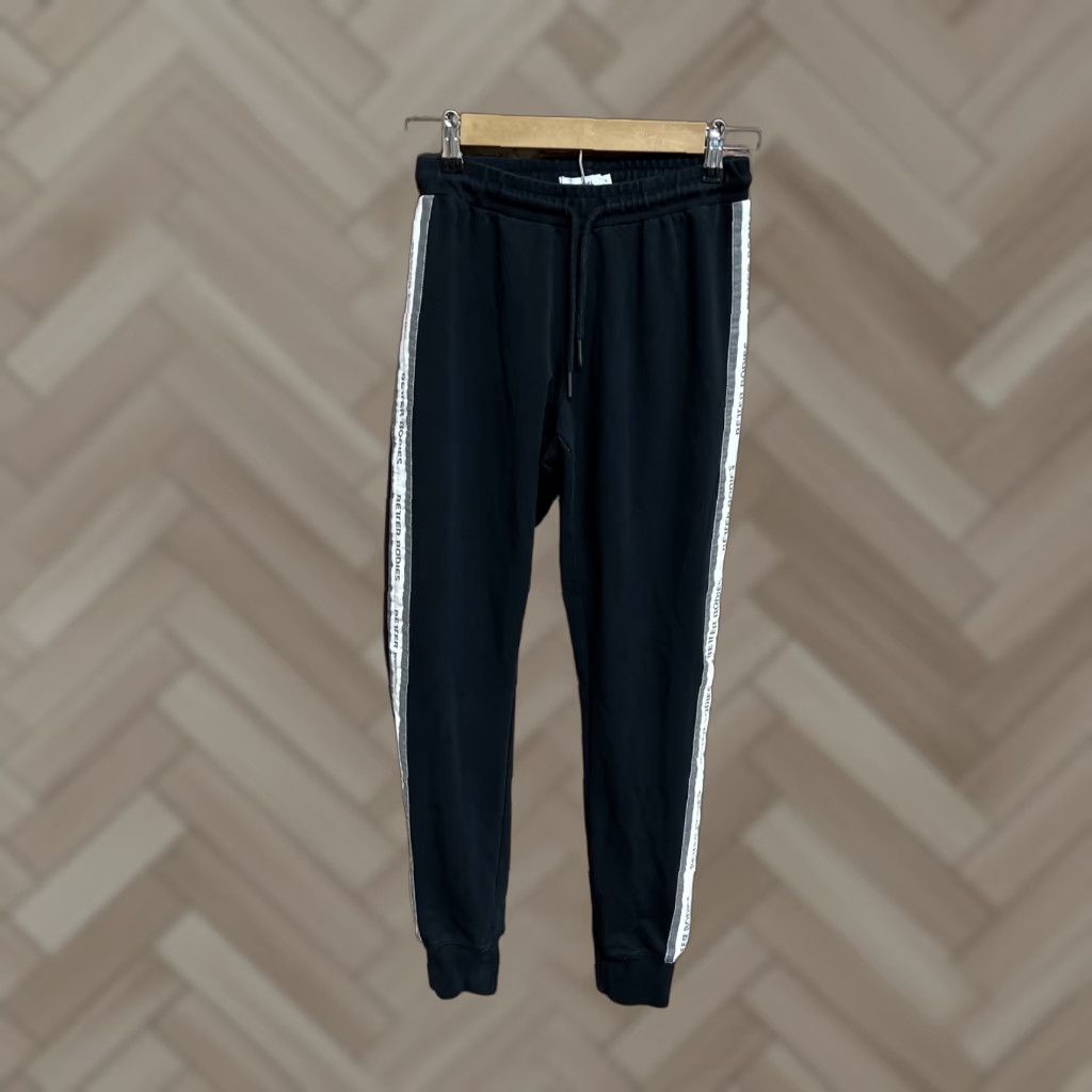 Vintage Better Bodies Black Womens Jogger Sweatpants Size S Small Size 28" / US 6 / IT 42 - 1 Thumbnail