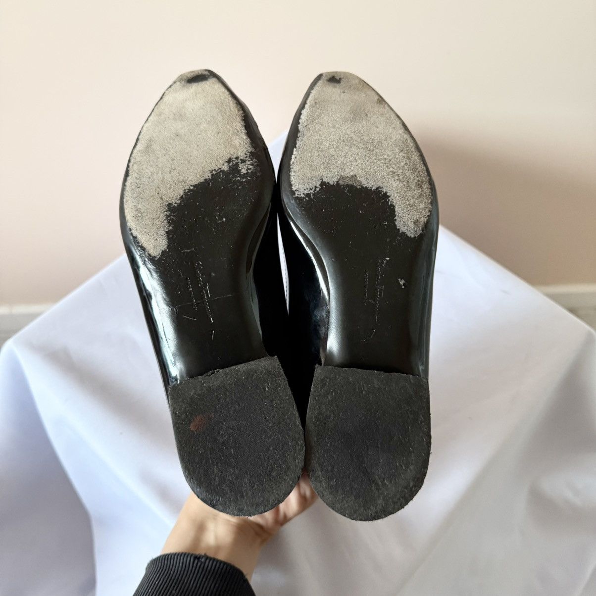Salvatore Ferragamo RARE Salvatore Ferragamo Vara Bow Shoes Jil Sander Vibe Size US 7 / IT 37 - 12 Thumbnail