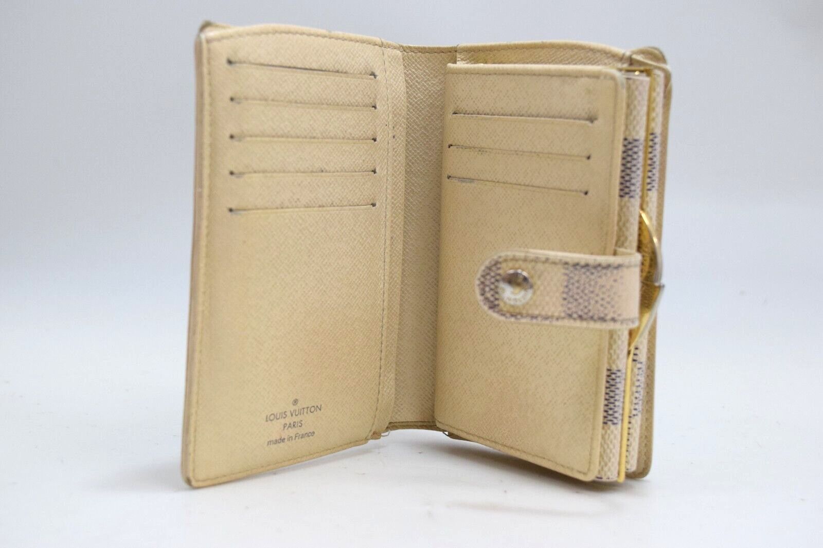 Louis Vuitton Louis Vuitton Portefeuille Viennois Wallet Azur N61676 Size ONE SIZE - 8 Thumbnail