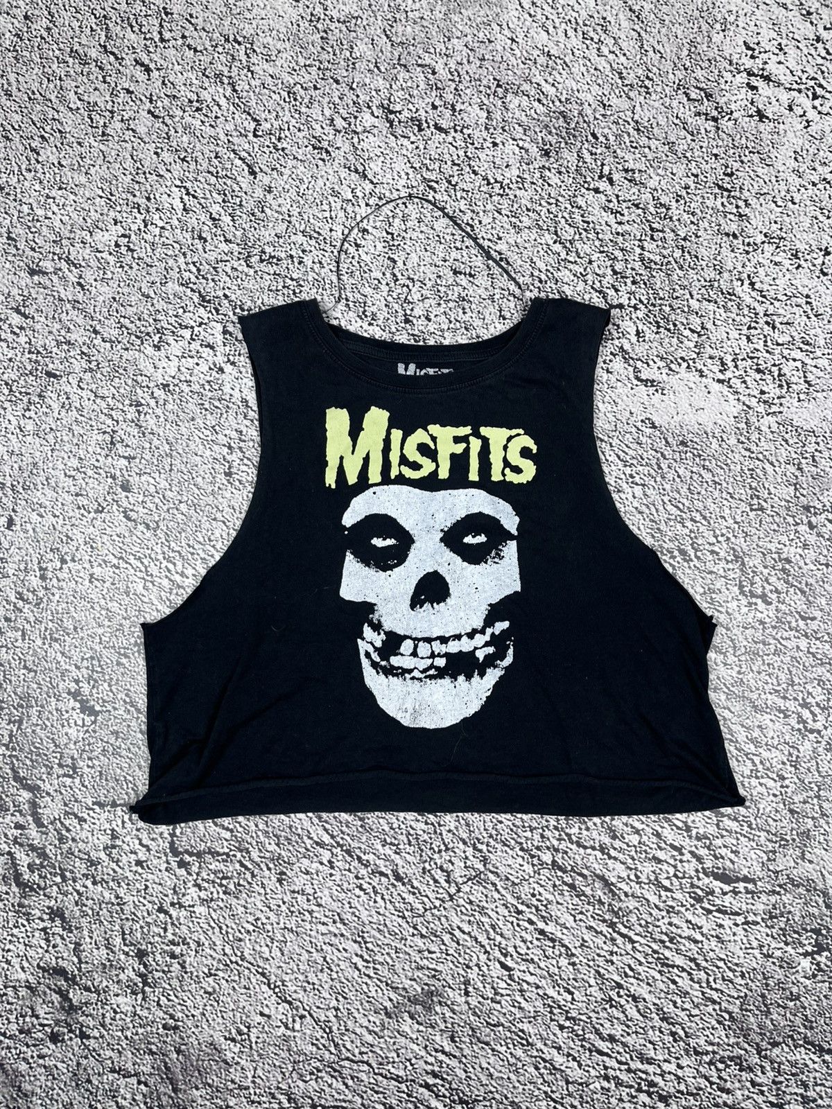Band Tees Vintage misfits logo skull tank top Size S / US 4 / IT 40 - 1 Thumbnail