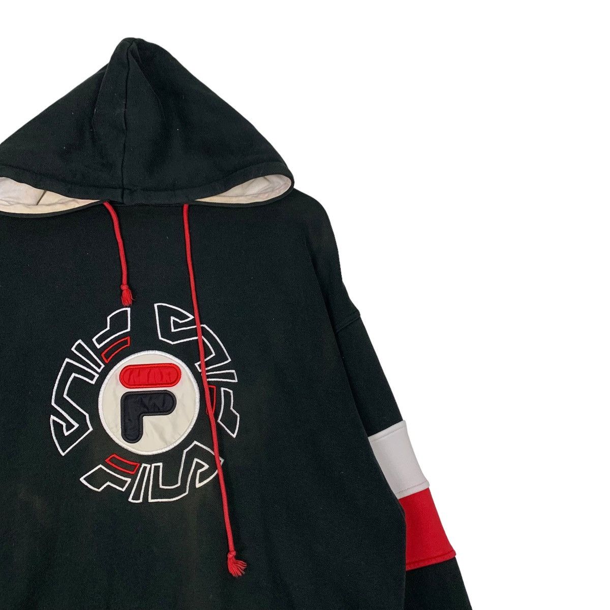 Fila 90's FILA Embroidery Big Logo Pullover Hoodies #0951-C42 Size US L / EU 52-54 / 3 - 4 Thumbnail