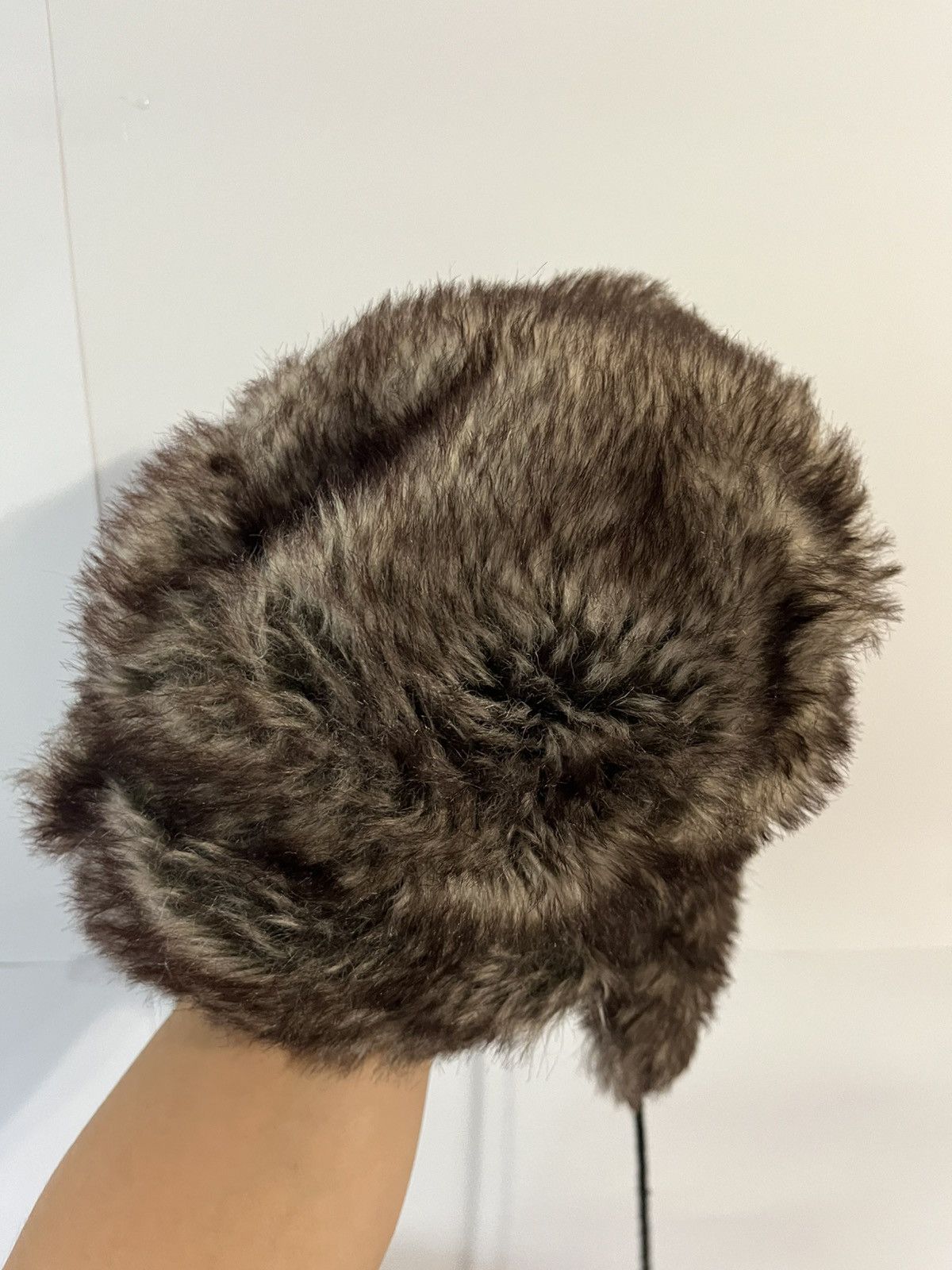 Japanese Brand Vintage Fuzzy Japanese Ushanka Hat Y2K Avant Garde USA Size ONE SIZE - 5 Thumbnail