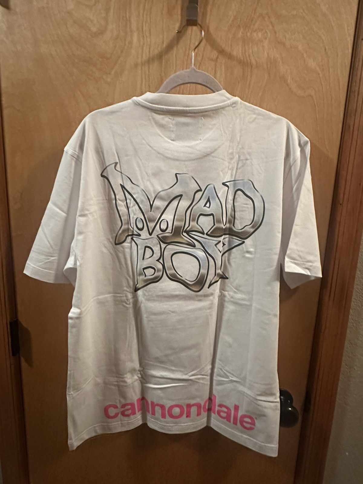 Palace White hot pink palace mad boy t shirt Size US L / EU 52-54 / 3 - 2 Thumbnail