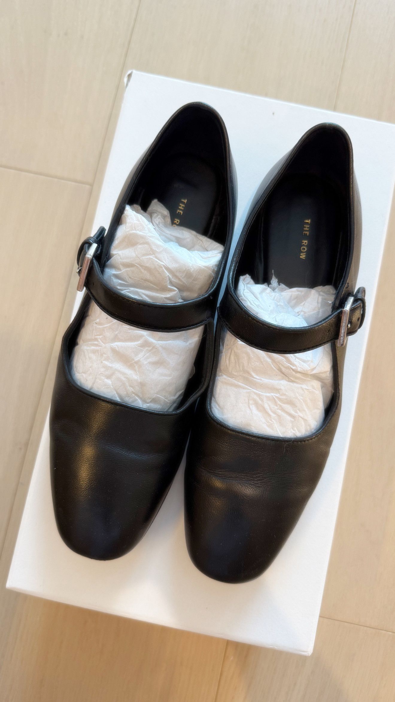 The Row Ava Mary Jane Ballerina Flats Size US 5 / IT 35 - 1 Thumbnail
