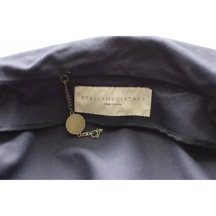 Stella McCartney Stella McCartney Blue Cotton jacket Size M / US 6-8 / IT 42-44 - 3 Thumbnail