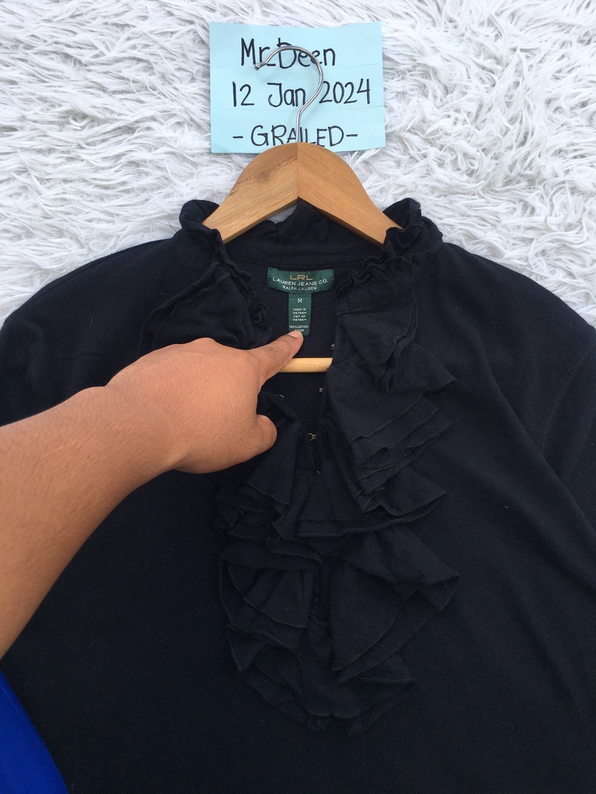 Ralph Lauren Rare Ralph Lauren Longsleeve Shirt Size S / US 4 / IT 40 - 9 Thumbnail