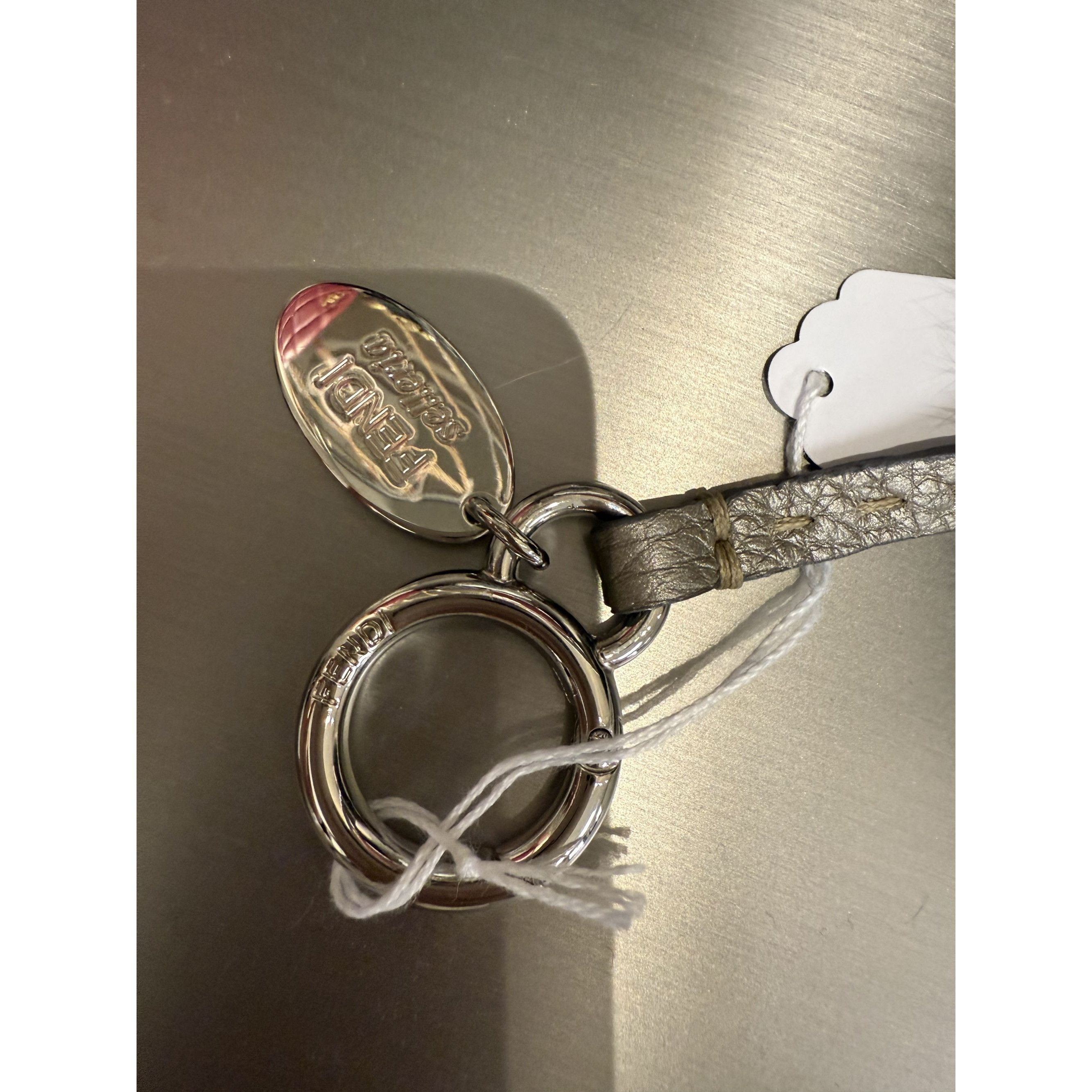 Fendi Fendi Selleria Genuine Fur Pom Pom Keychain Bag Charm Made I Size ONE SIZE - 10 Thumbnail
